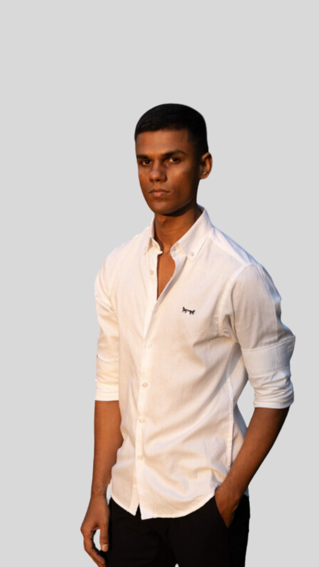 Camisa Oxford Blanca