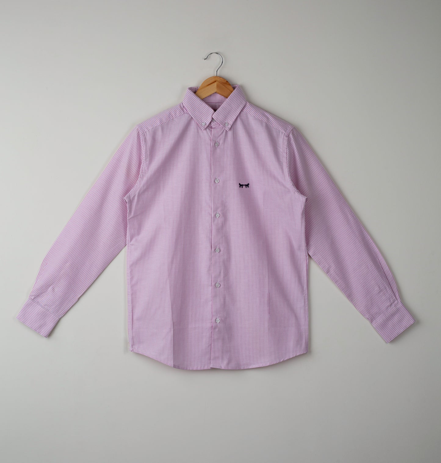 Camisa Oxford Pink Rayas