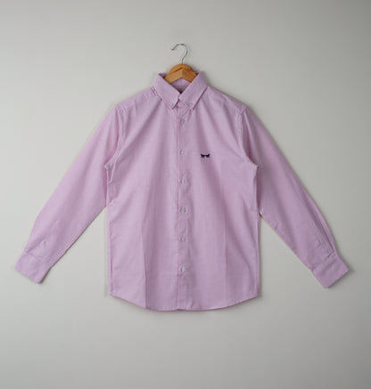 Camisa Oxford Pink Rayas