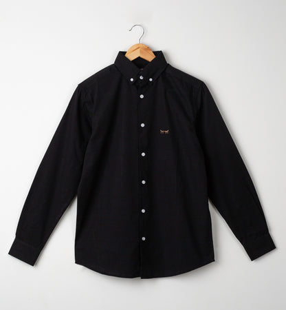 Camisa Lino Black