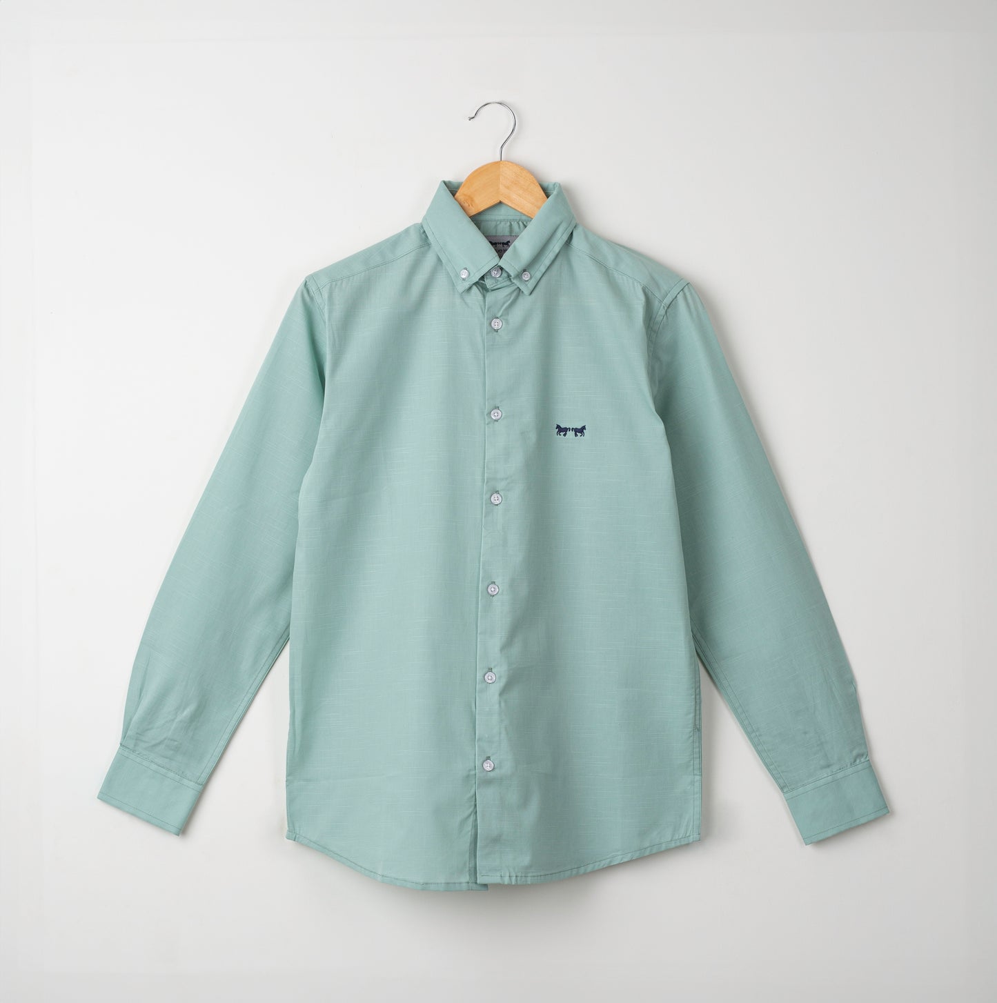 Camisa Lino English Green