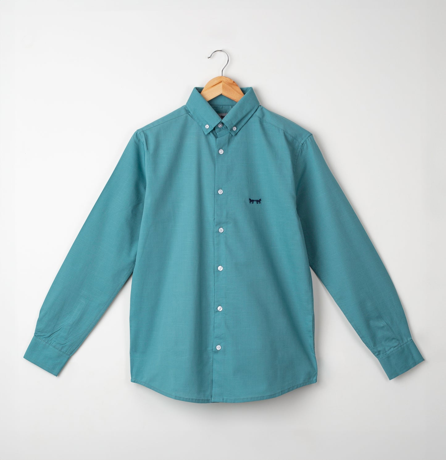 Camisa Lino  Sea Green