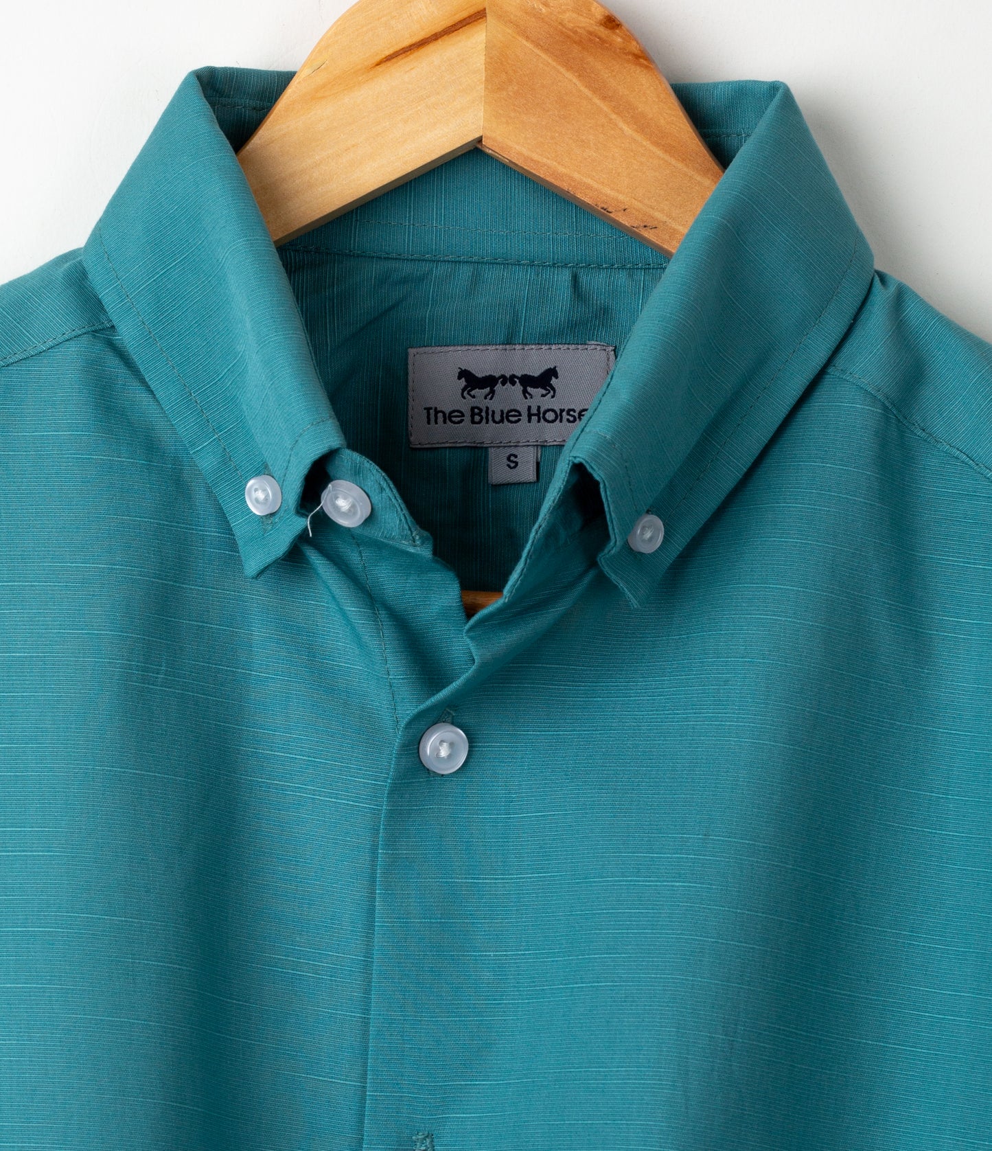 Camisa Lino  Sea Green